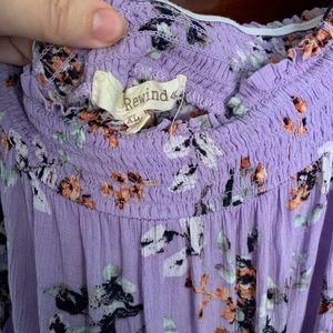 Really Pretty flowy summer top size XL